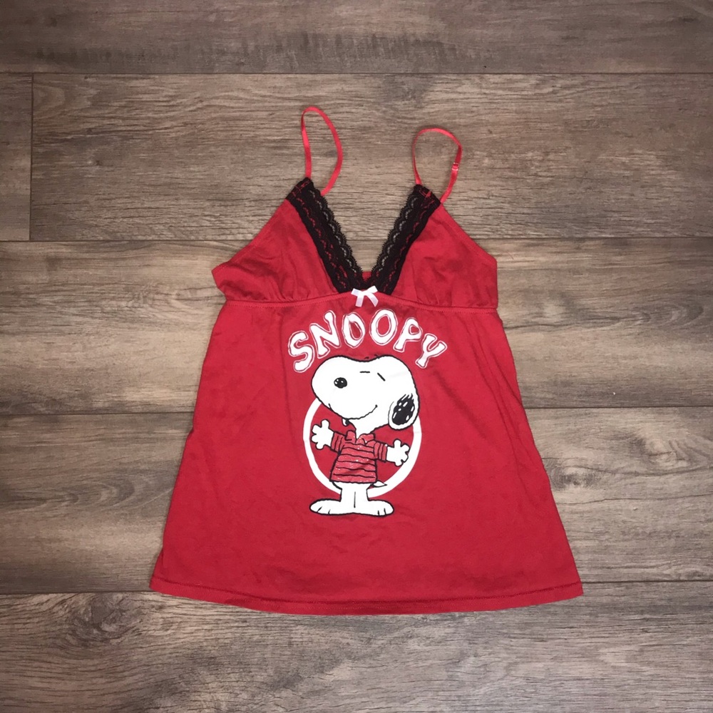 SEXY SNOOPY PAJAMA TOP